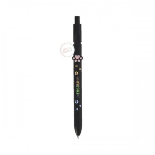 STYLO A BILLE NOIR MEOW - KITTY