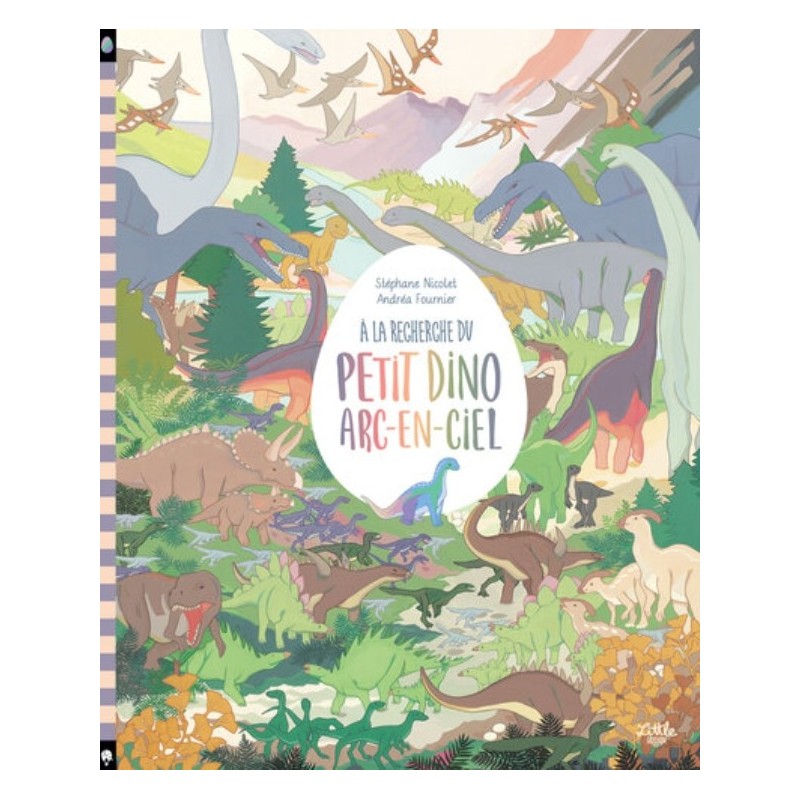 A LA RECHERCHE DU PETIT DINO ARC-EN-CIEL